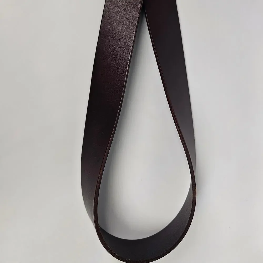 BANANA REPUBLIC GENUINE ITALIAN LEATHER BELT – WOMEN’S M –  HOLELESS LOCK BUCKLE
